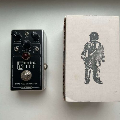 used 2010s Spaceman Gemini III Dual Fuzz Generator Silver Edition - Effect Pedal