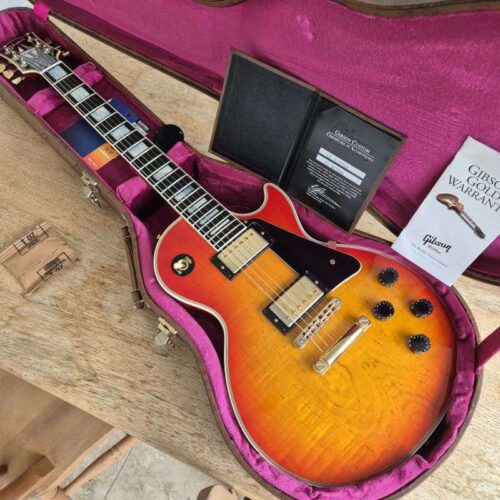 2012 - 2018 Gibson Les Paul Custom Heritage Cherry Sunburst -         Les Paul