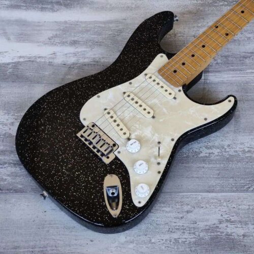 Bill Lawrence 1990's Japan BR2M-70 Stratocaster (Black w/) Sil... -        Stratocaster