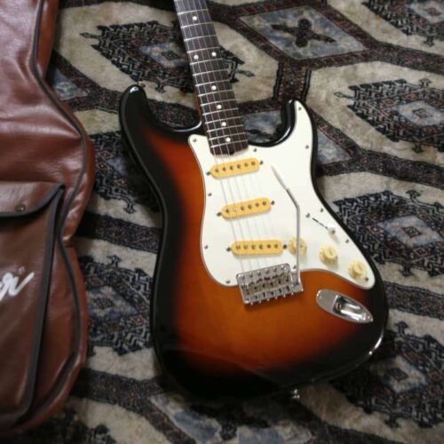 1986 Fender ST-62-55 Stratocaster Reissue MIJ Tobacco Brown Su... -        Stratocaster