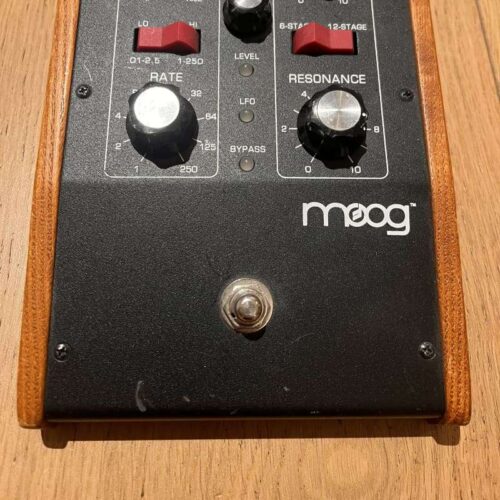 used 1999 - 2018 Moog MF-103 Moogerfooger 12-Stage Phaser Black - Effect Pedal