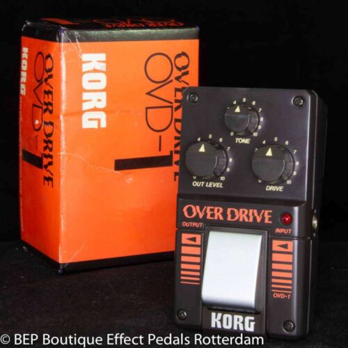 1980s Korg OVD-1 Overdrive Black -        Overdrive