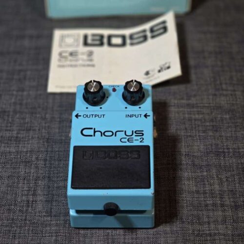 used 1979 - 1984 Boss CE-2 Chorus (Black Label) Blue - Effect Pedal