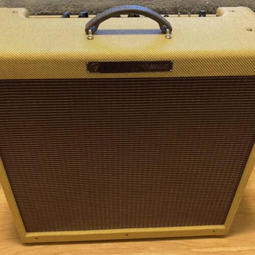 1958 Fender Bassman 5F6-A Narrow Panel 40-Watt 4x10" Guitar Co... -           Bass