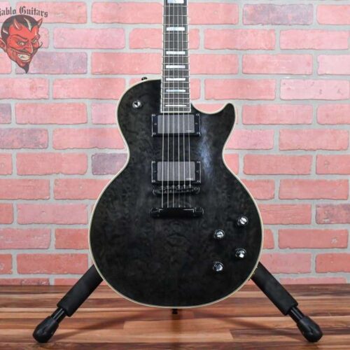 2013 Epiphone Les Paul Custom Prophecy Midnight Ebony -         Les Paul