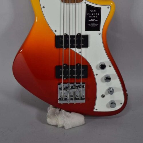 Fender Player Plus Active Meteora Bass Guitar w/Bag Tequila Su... -        EQ   Bass Guitar