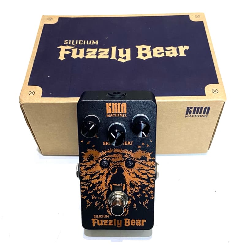 used 2013 - 2021 KMA Audio Machines Fuzzly Bear Black - Effect Pedal