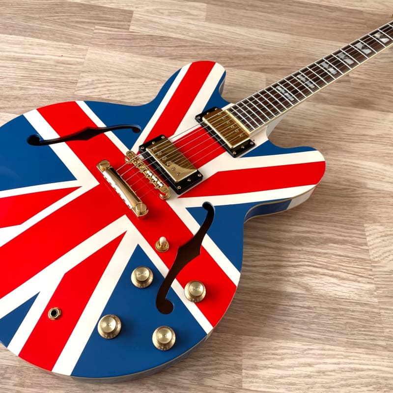 Epiphone Epiphone Sheraton II Noel Gallagher "Union Jack" Tribute - £1499 used Guitar