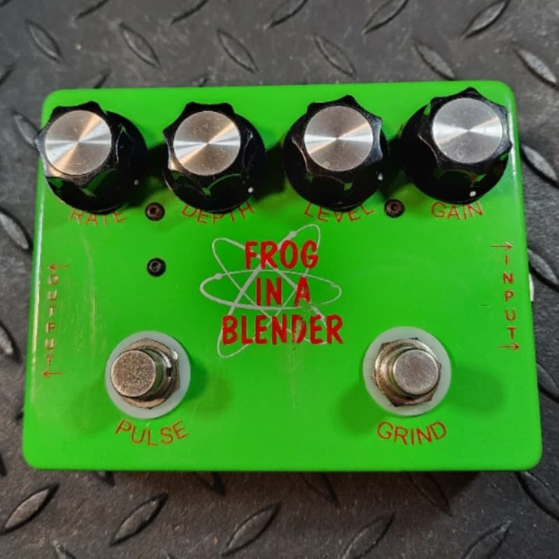 used 2000's Vintage Technologies Frog In A Blender Green - Effect Pedal