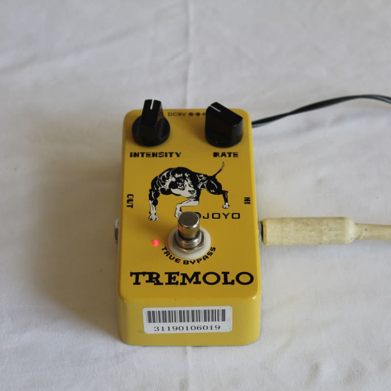 used 2010s Joyo JF-09 Tremolo Yellow - Effect Pedal