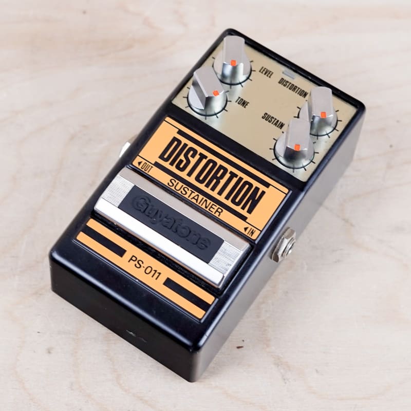 used Guyatone PS-011 Distortion Sustainer Black - Effect Pedal