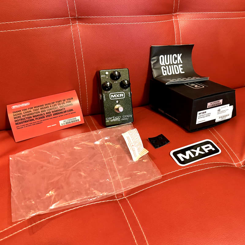 used 2008 - Present MXR M169 Carbon Copy Analog Delay Green - Effect Pedal