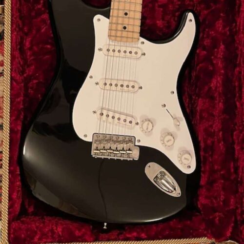 2002 Fender STRATOCASTER ERIC CLAPTON SIGNATURE BLACK -        Stratocaster