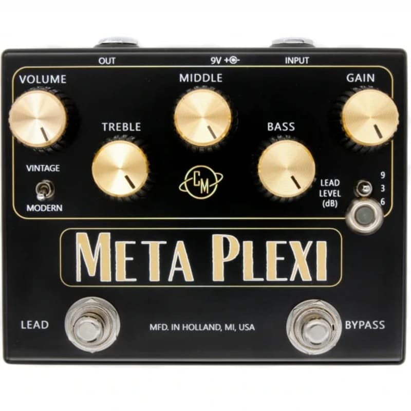 new 2022 Cusack Music Meta Plexi Black - Effect Pedal