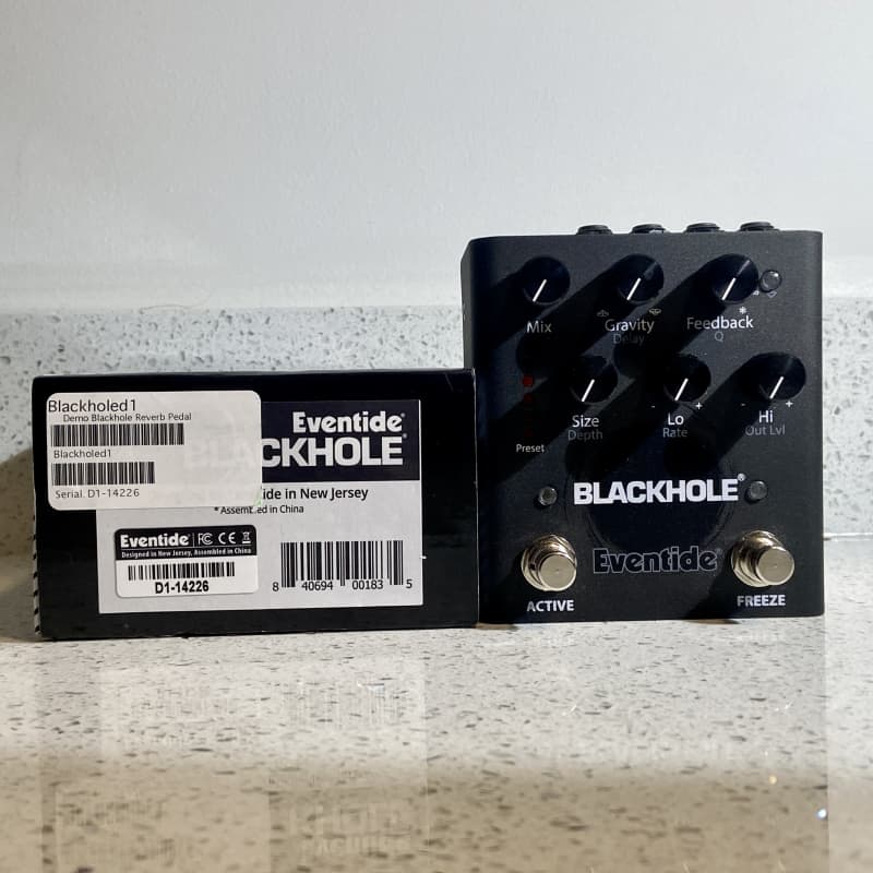 used ~2020 Eventide Blackhole Black - Effect Pedal