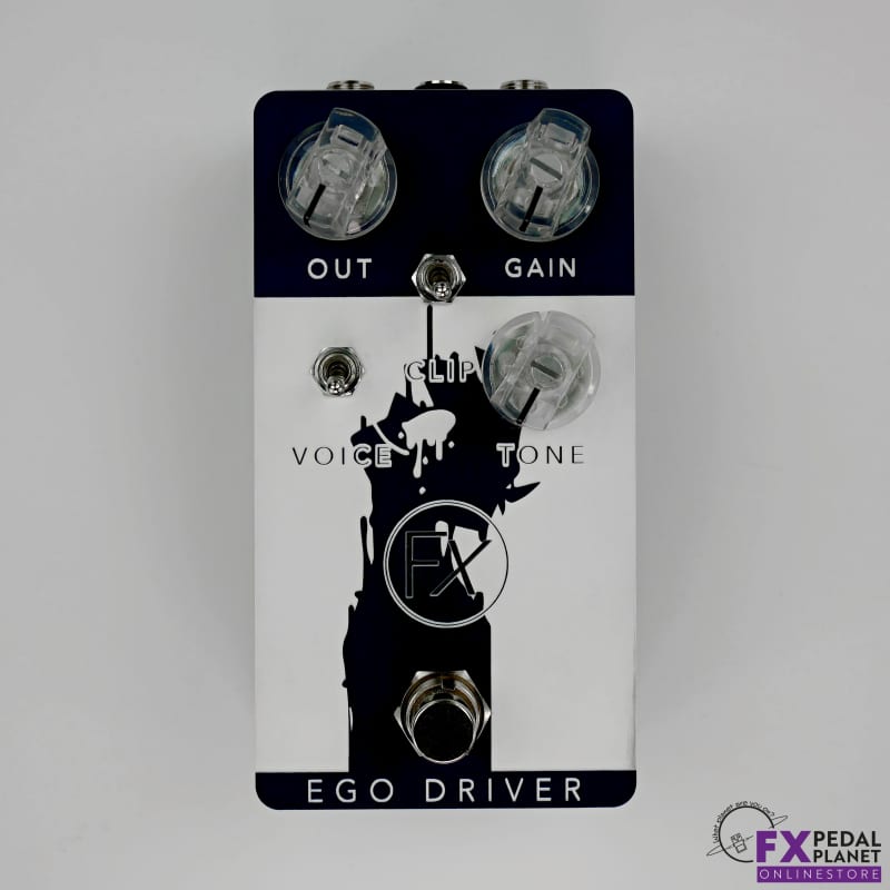 new 2023 Anasounds Ego Driver Metal Enclosure Blue Faceplate - Effect Pedal