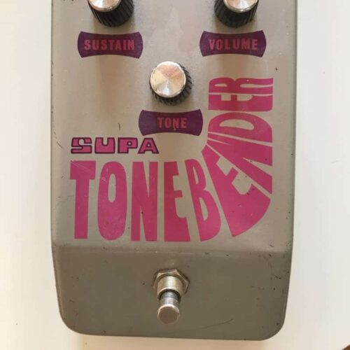 1970s Colorsound Supa Tonebender Fuzz Silver -         Fuzz