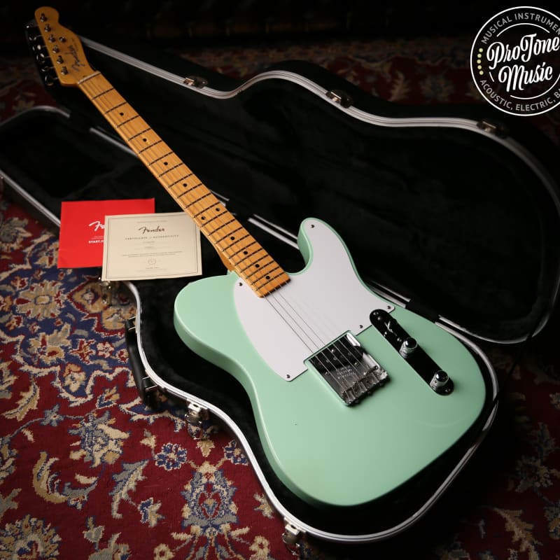 Fender USA 70th Anniversary Esquire Limited Run Surf Green Sur... - £1575 used Guitar