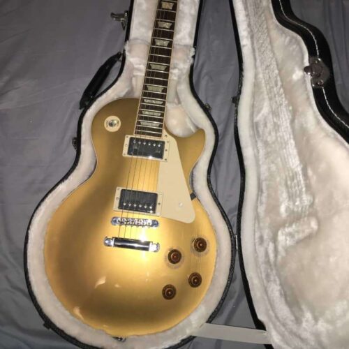 2014 Gibson Les Paul standard gold top Gold - £1950 used Guitar