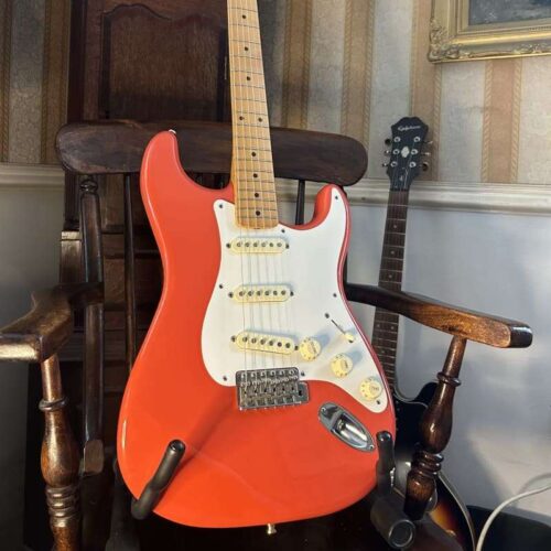 2008 Fender Stratocaster Fiesta Red -        Stratocaster