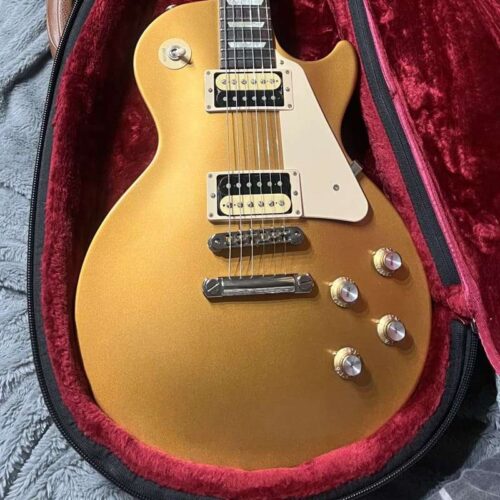 2018 Gibson Les Paul Tribute Satin Gold Top -         Les Paul