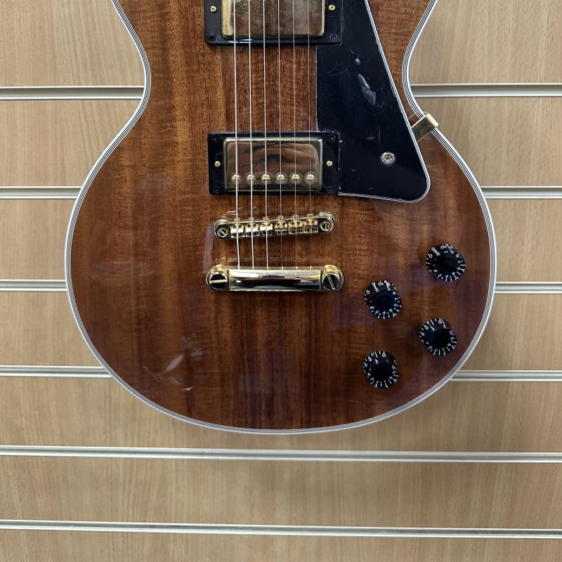 2020 - Present Epiphone Les Paul Custom Koa Natural - £600 used Guitar