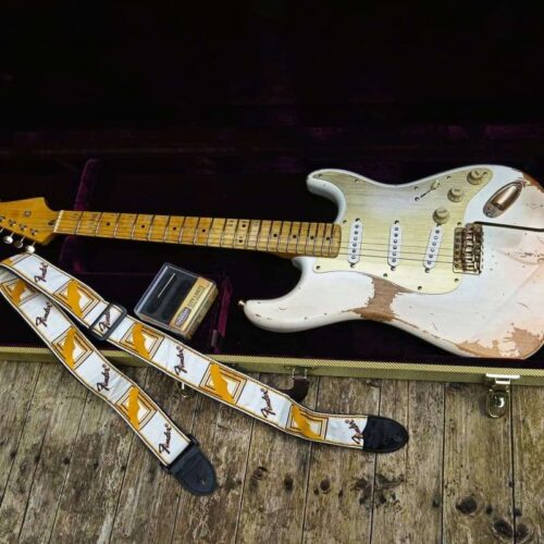 2024 Custom Stratocaster stratocaster olympic white -        Stratocaster