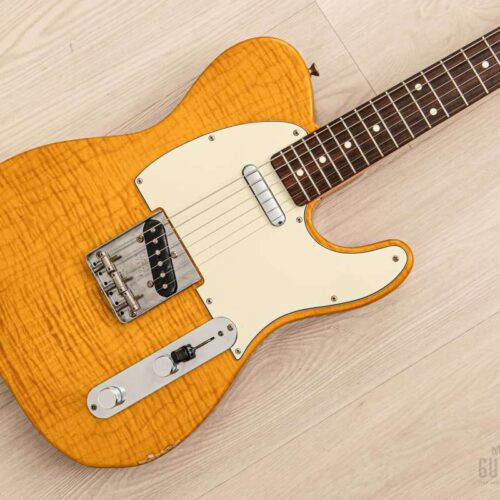 1995 Fender Custom Edition Telecaster TL62-70NS Flame Natural -        Telecaster