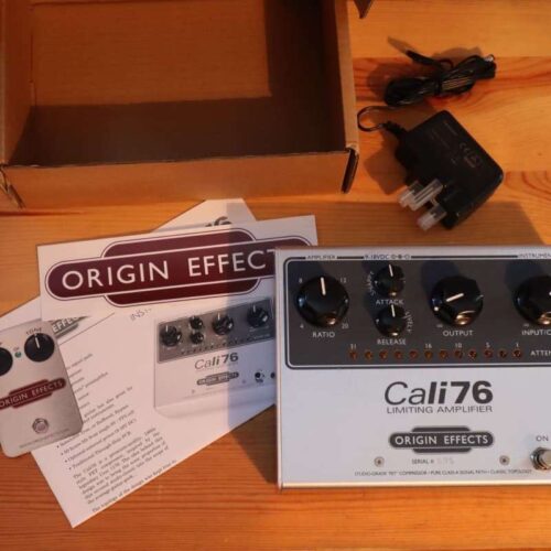 2010s Origin Effects Cali76 Standard Limiting Amplifier Silver -          Amplifier