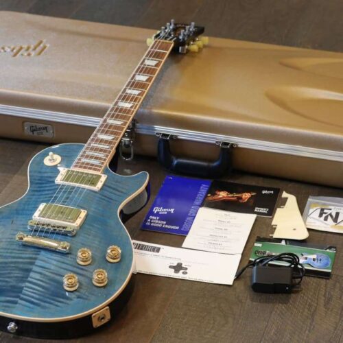 2015 Gibson Les Paul Traditional 100 Ocean Blue Burst -         Les Paul