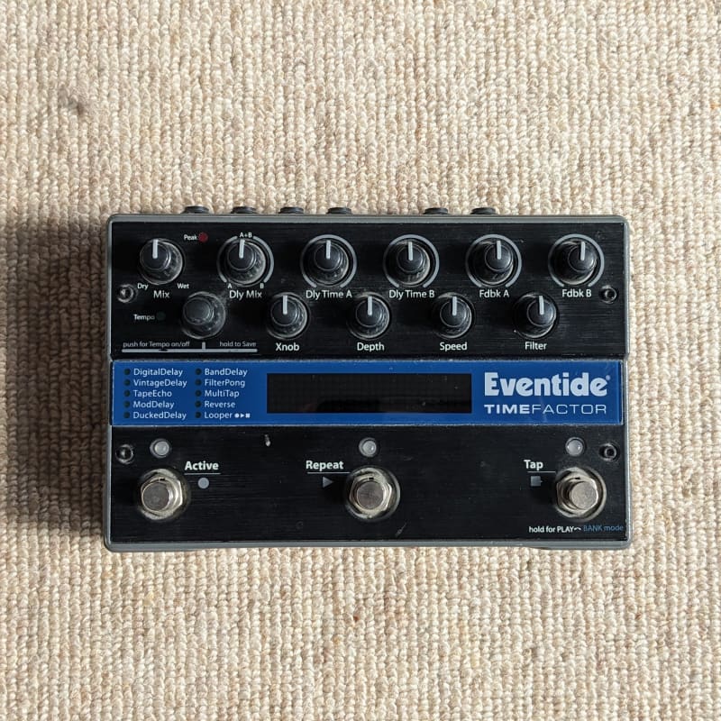 used 2012 Eventide TimeFactor Blue - Effect Pedal