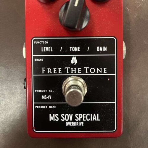 used 2010s Free The Tone MS-1V MS SOV Special Overdrive Red - Effect Pedal