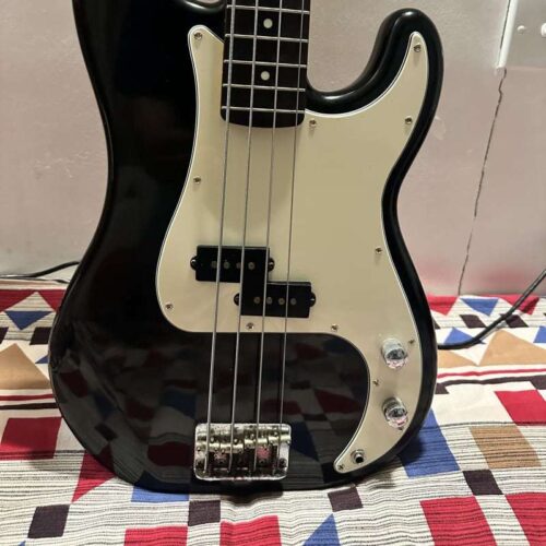 1989 Fender Precision Bass Black -         Precision Bass