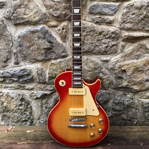 1977 Gibson Les Paul Deluxe Cherry Sunburst -         Les Paul