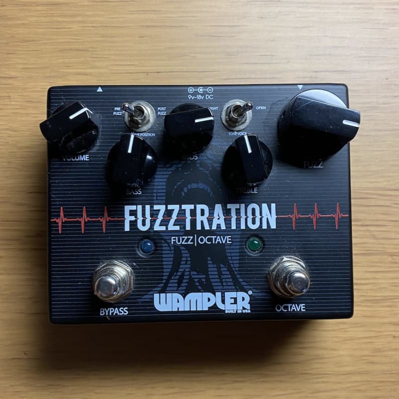 used 2018 Wampler Fuzztration Black - Effect Pedal