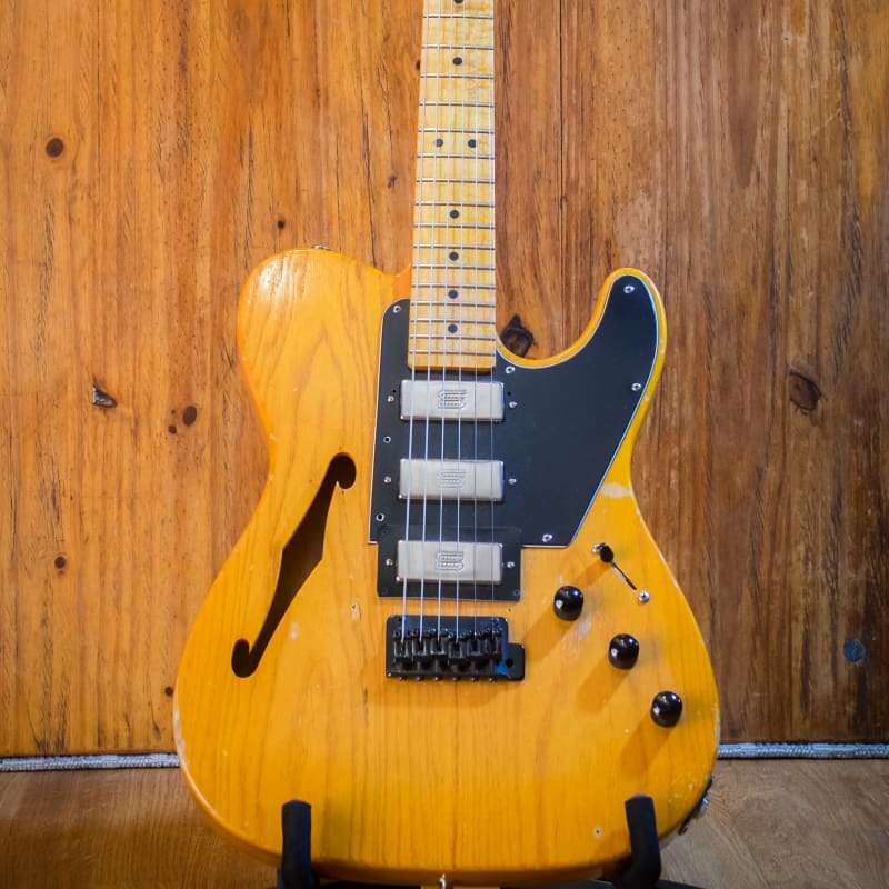 1995 Warmoth Thinline telecaster Transparent –        Telecaster