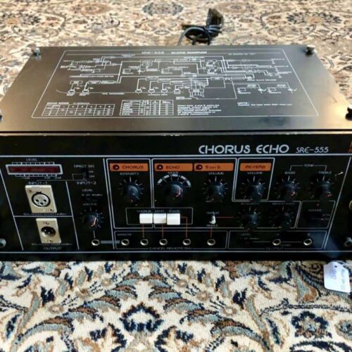 1970s Roland SRE-555 Chorus Echo Black -         Chorus