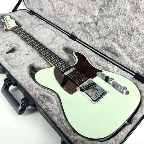 2021 - Present Fender American Ultra Luxe Telecaster Surf Green -        Telecaster