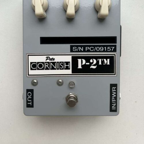 used 2010s Pete Cornish P-2 Grey Series Distortion Grey - Effect Pedal