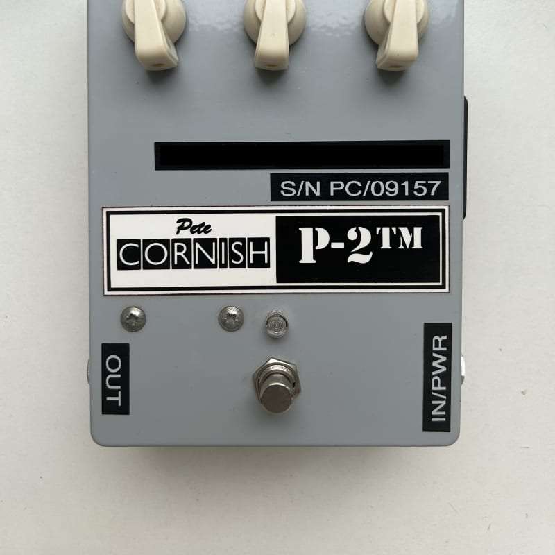 used 2010s Pete Cornish P-2 Grey Series Distortion Grey – Effect Pedal