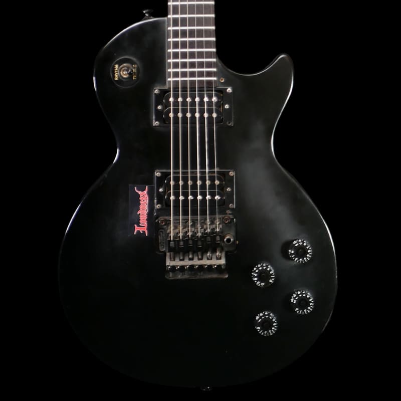 Epiphone Les Paul Gothic Floyd Rose Satin Black - £495 used Guitar