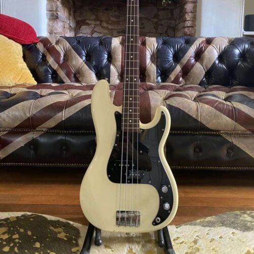 2005 Fender PB-70 Precision Bass Reissue MIJ Vintage White -         Precision Bass