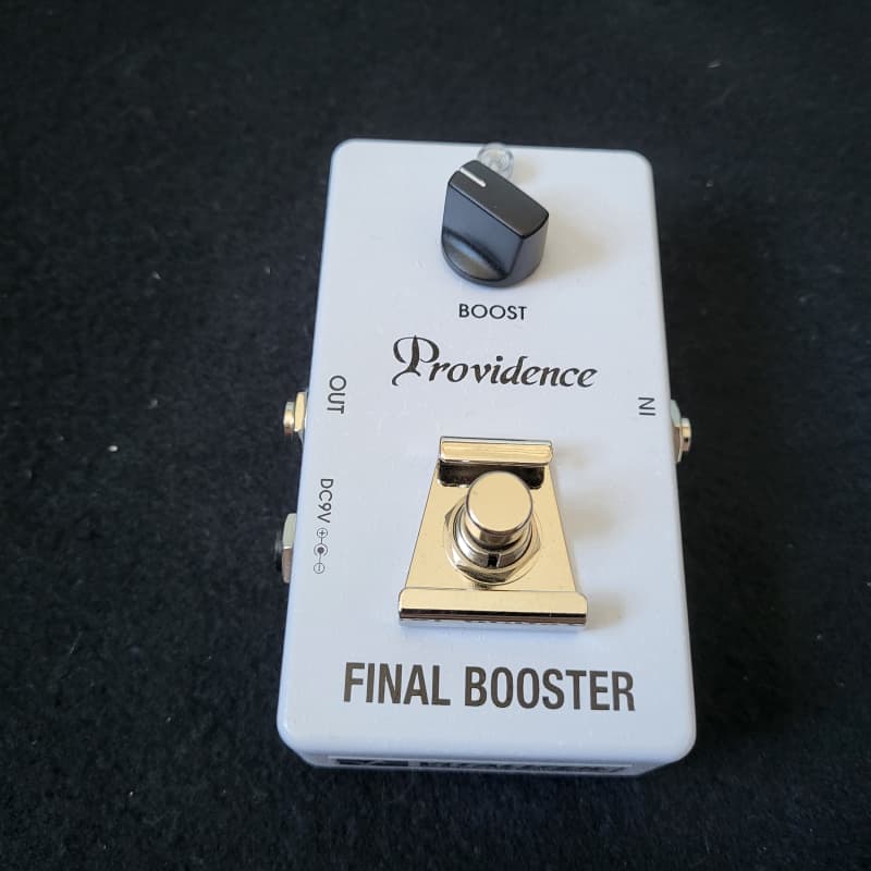 used 2010s Providence Final Booster FBT-1 Gray - Effect Pedal