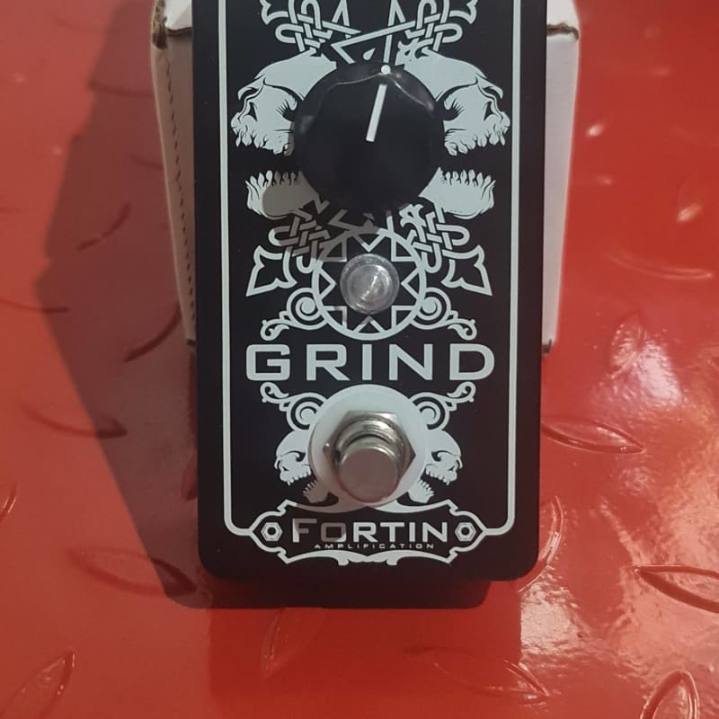 used 2015 - 2019 Fortin Amplification Grind Boost Signed Black Sign... - Effect Pedal