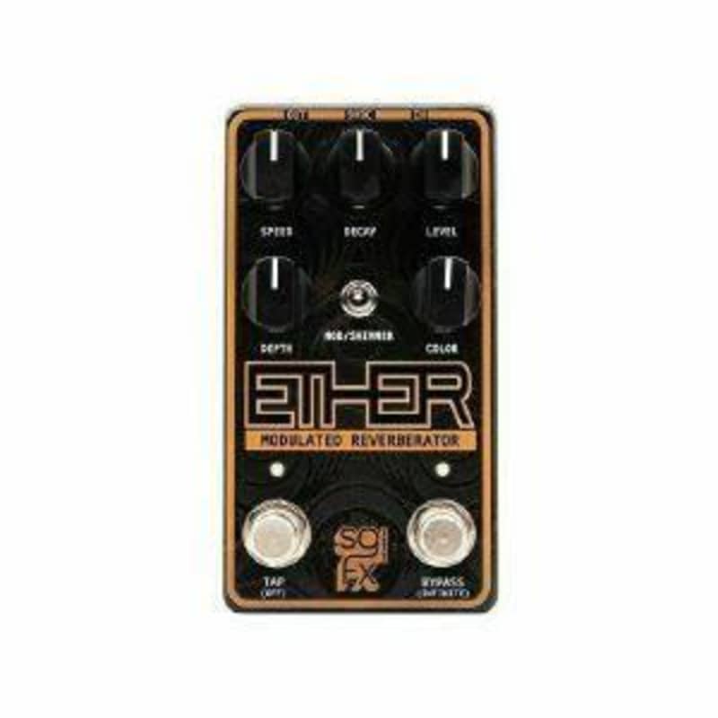 new SolidGoldFX Gold FX Ether Modulated Reverberator Effects Pedal... - Effect Pedal