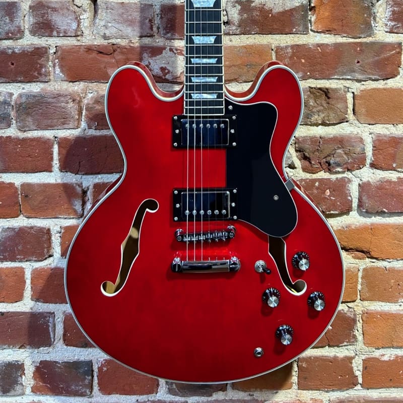 Benson Amps Semi Hollow Electric Guitar Cherry Red - £195 used Guitar