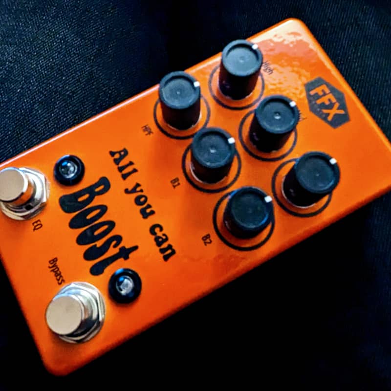 used FFX Pedals All you can BOOST Orange - Effect Pedal