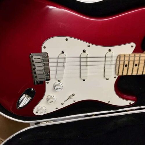 1993 Fender Stratocaster Plus USA mit Koffer Candy Apple Red -        Stratocaster