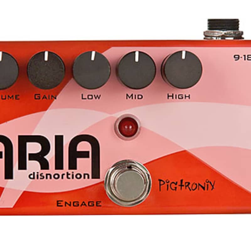 used 2010s Pigtronix Aria Distortion Red - Effect Pedal