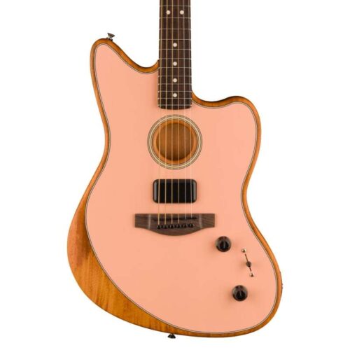 2023 Fender Acoustasonic Player Jazzmaster Shell Pink - £733.74 new Guitar